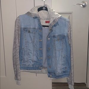 Denim & Terry Jacket